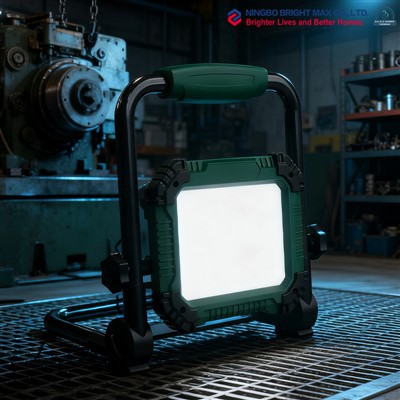 Bærbare flomlys med stativ